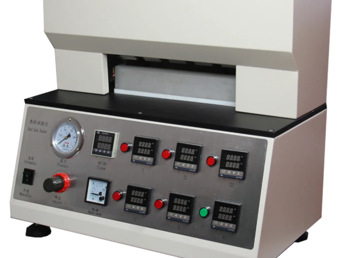 battery pouch cell heat seal tester calibration bench — KHT Instrument facility
